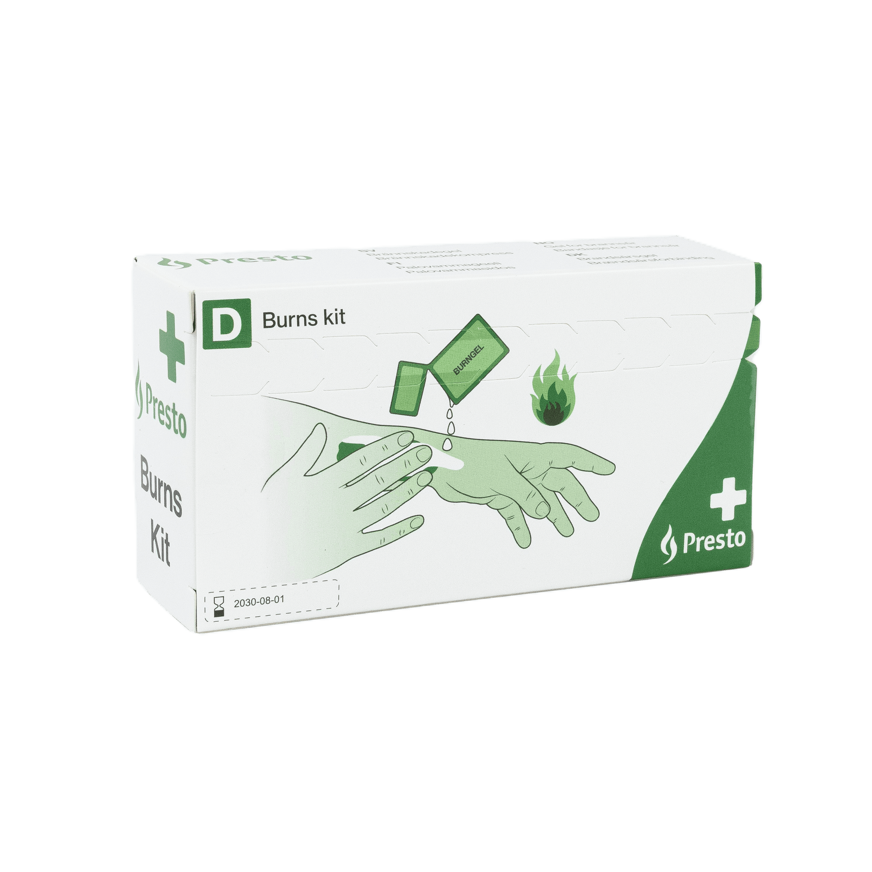 Presto Första Hjälpen Brännskador-kit