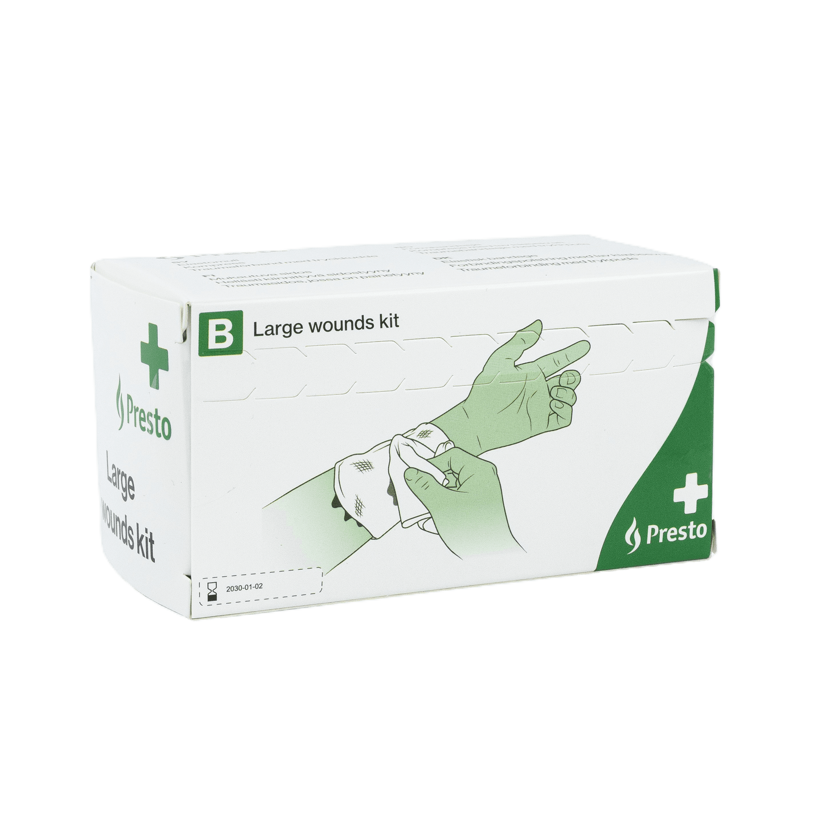Presto Första Hjälpen Stora sår-kit