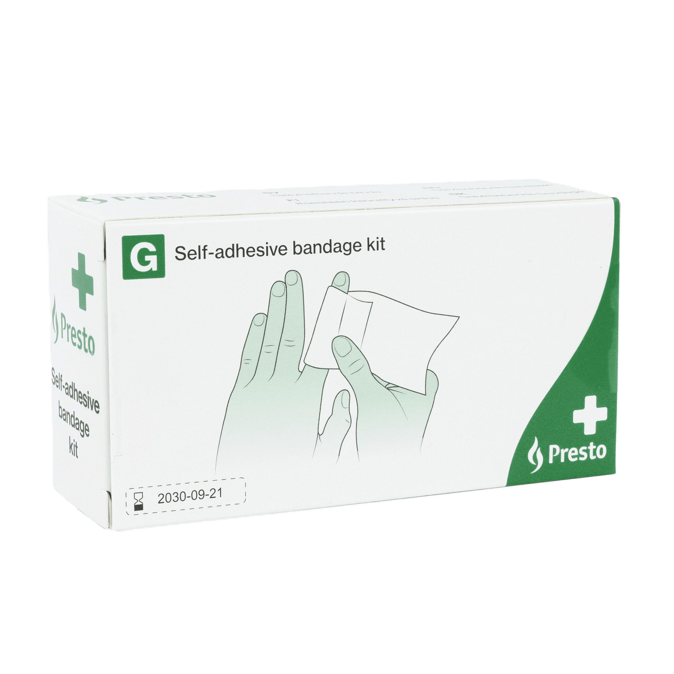 Presto Första Hjälpen Självhäftande binda