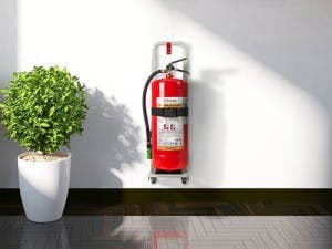 Brandsläckarvagn EasyExtinguish