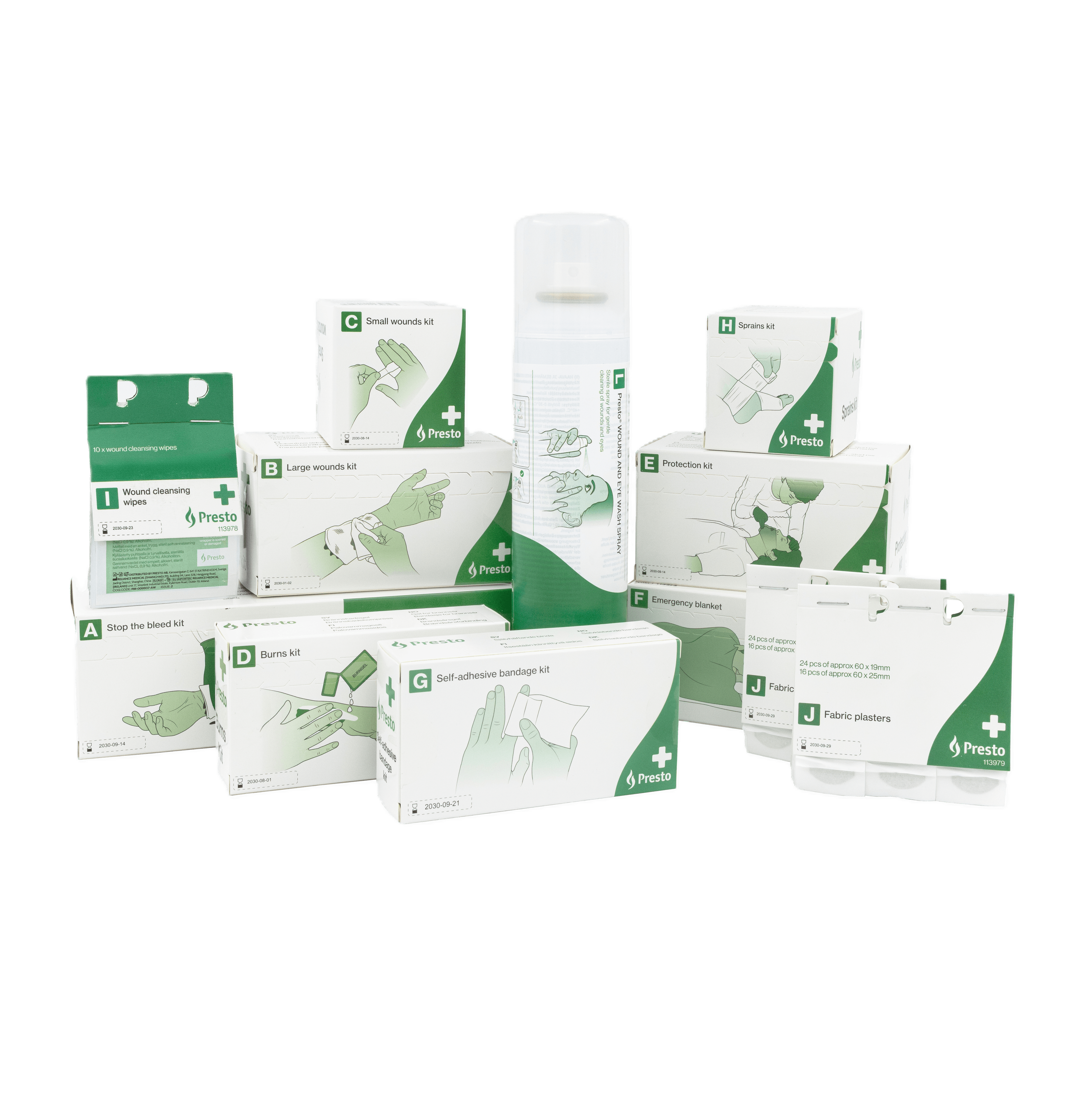 Presto Första Hjälpen refill