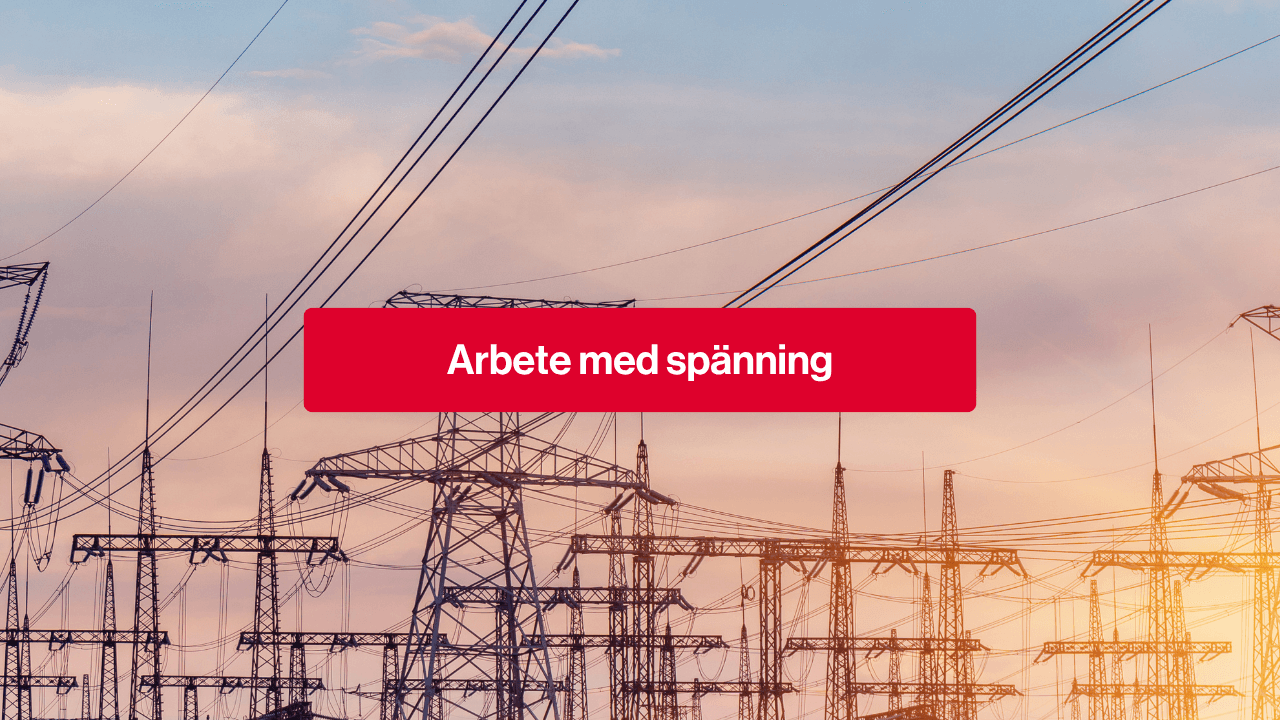 Arbete med spänning