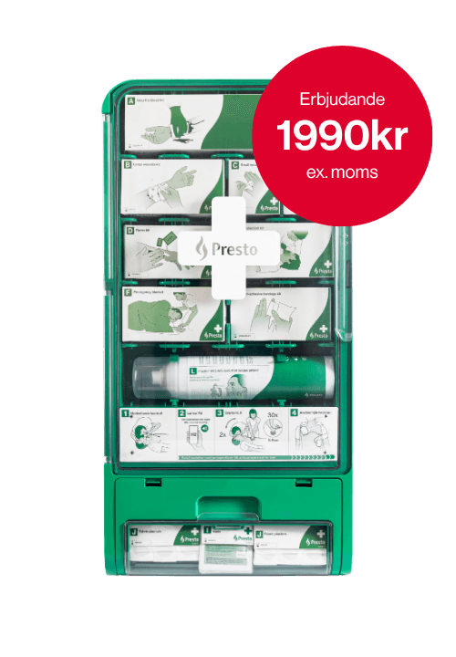Presto Första Hjälpen-station